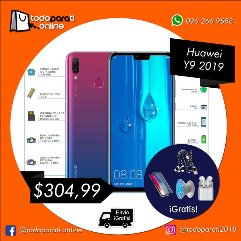 Huawei Y9 2019 El Producto Perfecto Para Ti